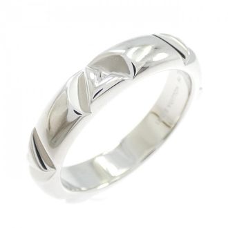 Louis Vuitton White Gold (18K) Band Ring (Pre-Owned)