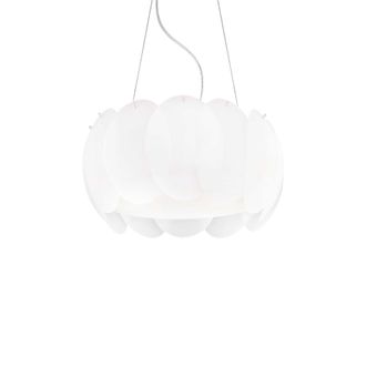 Netlighting Ovalino 5 Light Small Ceiling Pendant White E27
