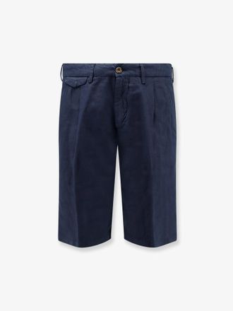 Nugnes Bermuda Modern Fit in lino e cotone - NUGNES 1920 - gender_Man