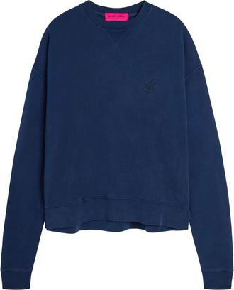 The Elder Statesman crew-neck sweatshirt - men - Fabric - S - Blue