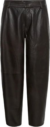 MY ESSENTIAL WARDROBE Delicioso - 190840 - Dames - Broeken - Bruin - Maat: XL Leer
