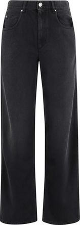 Isabel Marant Isabel Marant, Straight Jeans, female, Black, Size: 2XS Jenny Jeans
