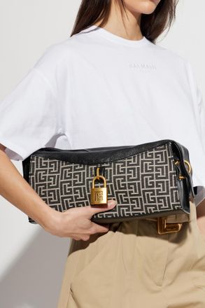 Balmain Shoulder Bag Pulse, Mens, Black