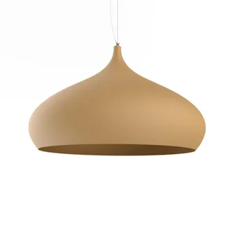 Lumicom Calice Sospensione, 1x E27, Max 42w, Metallo, Anodic Gold, D.60cm - Lumicom