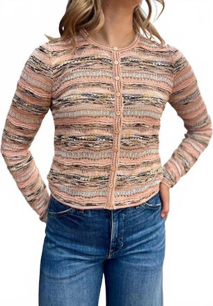Ulla Johnson Mia Knit Cardigan In Hibiscus