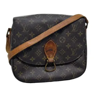 Louis Vuitton Pre-owned Cross Body Bags, female, Brown, Size: ONE SIZE Pre-owned Canvas Cross Body Bag