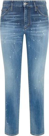 Dsquared2 Skinny Jeans - Heren - Slim Fit Jeans - Blauw - XS - Katoen - Jeans