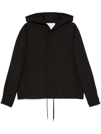 Costumein twill-weave hoodie - Brown