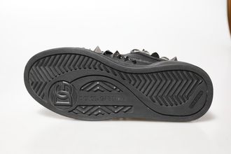 Dolce & Gabbana Black Portofino Studded Men Sneakers Mens Shoes (Pre-Owned)