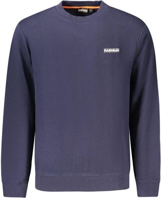 Napapijri Blauw Katoenen Heren Sweatshirt