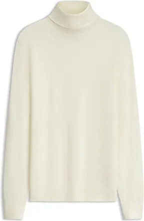 BOSS BY BECKHAM turtleneck sweater in virgin wool and cashmere