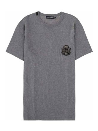 Dolce & Gabbana T-Shirt With Heraldic Logo