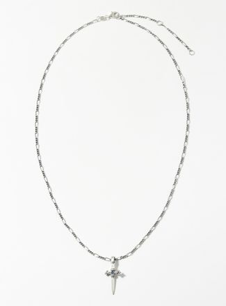 Serge DeNimes Mens Estoc fleur-de-lis dagger chain