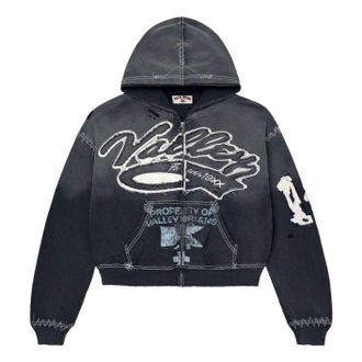 Vale Zip Up Religion Hoodie Black 11451-1SS2604VFRZUB-BLAC