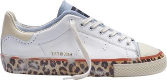 Hidnander Starless Low Stylish Sneakers - Heren - Sneakers - Wit - 37 EU - Leer - Schoenen