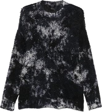 Avant Toi Tie-dye Boucl&eacute; Knitwear