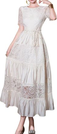 Burryco Short Sleeve Maxi Dress