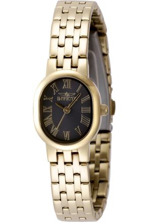 Invicta Angel 49075 Dames Horloge - Quartz Uurwerk - Roestvrij Staal met grijze Wijzerplaat - 20mm