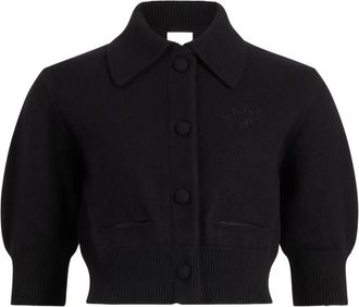 Patou Cardigan con bottoni - Nero