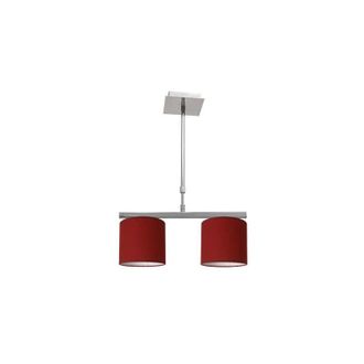 Fabrilamp Fabrilamp - Fab 1.523/2-rojo Lampara Planetario Cromo/rojo 2xe14 (62x43)