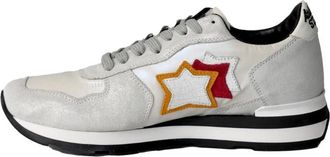 Atlantic Stars Casual Sneakers met Sterren - Dames - Sneakers - Veelkleurig - 38 EU - Leer - Schoenen