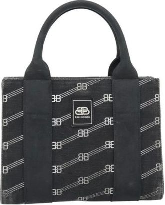 Balenciaga Vintage, unisex, Zwart, ONE Size, Pre-owned Vintage Tote Bag
