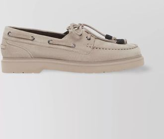 Brunello Cucinelli leather loafers