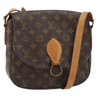 Louis Vuitton Pre-owned Cross Body Bags, female, Brown, Size: ONE SIZE Pre-owned Canvas Cross Body Bag