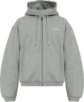 Carhartt Work in Progress Ebbert Crew Neck Sweatshirt - Heren - Vesten met rits - Grijs - M - Katoen - Hoodies & sweatvesten