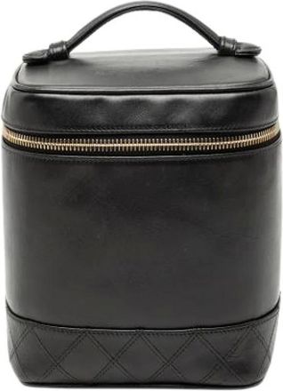 Chanel Pre-owned Vanity Case - Dames - Pre-owned - Zwart - Maat: ONE Size