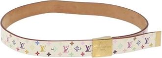 Louis Vuitton Pre-owned Canvas belts - Dames - Vintage Accessoires - Veelkleurig - ONE Size - Vintage