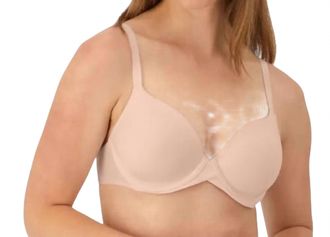 Maidenform One Fab Fit Everyday Modern Demi Underwire Bra In Sandshell