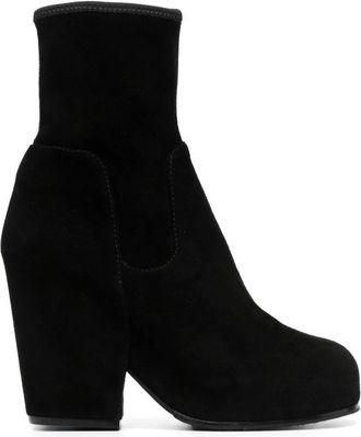 Random Identities Zwarte Plateaulaarzen - Dames - Laarzen met Hak - Zwart - 40 EU - Schoenen