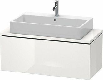 Duravit Consola Baja L-cube 400x1020x477mm Nogal Oscuro