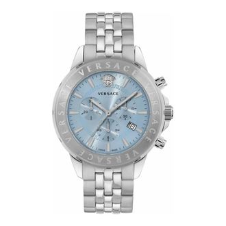 Versace Chrono Signature - Heren - Accessoires - Grijs - Maat: ONE Size