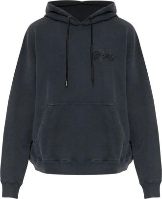 Off-white The Hoodie - Heren - Hoodies - Grijs - XL - Katoen - Hoodies & sweatvesten