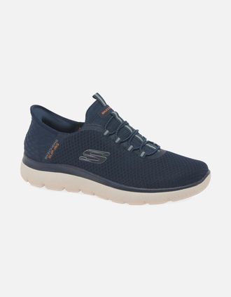 Skechers Mens Slip-In Summits Mens Trainers - Navy - Size: 10.5
