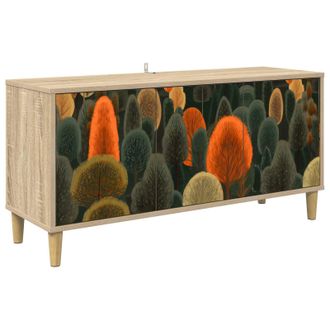 vidaXL Mueble De Tv Zaandam 102 X 33 X 50 Cm Sonoma Vidaxl