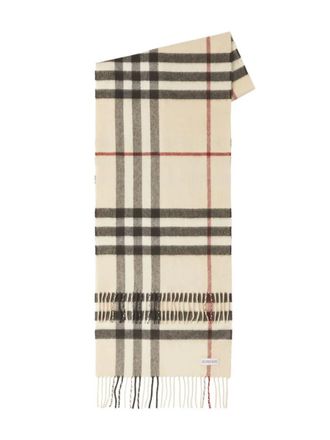 Burberry Rectangular Check Cashmere Scarf Accessories