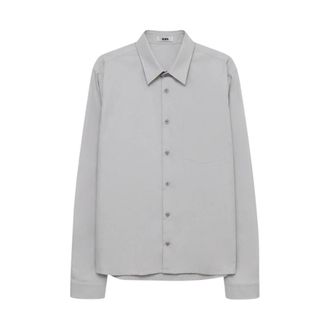 Rier Casual Shirts, male, Gray, Size: L Sht34Ppl Shirt