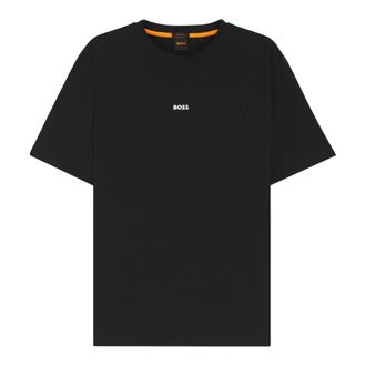 HUGO BOSS Tops, Heren, Zwart, 2Xl, Katoen, Tchup T-shirt