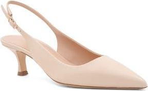 Bruno Magli Palerma Pointed Toe Slingback Pump in Sand at Nordstrom Rack, Size 8.5