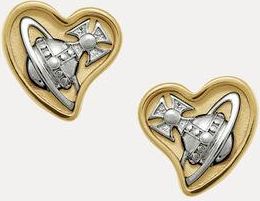 Vivienne Westwood Faye Earrings Gold-platinum Gold-platinum Women