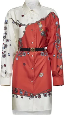 Versace Donna, Abiti, Multicolore, M, new