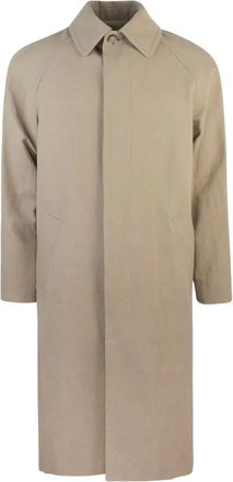 A.P.C. Trench con chiusura nascosta - Toni neutri
