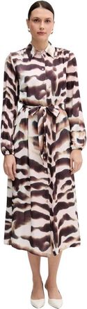 Marc Aurel Dames, Jurken, Veelkleurig, Maat: XL Viscose