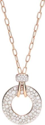 POMELLATO Iconica Diamond Pendant Necklace in 18K Rose Gold at Nordstrom