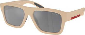 Prada PS04ZS VHR07G Mens Sunglasses Brown Size 56