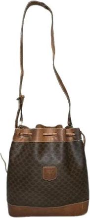 Celine Pre-owned SAC Seaug Schoudertas - Dames - Vintage Tas - Bruin - ONE Size - Leer - Vintage
