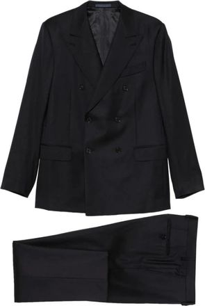 Caruso Hombre, Trajes, Negro, Talla: 2XL